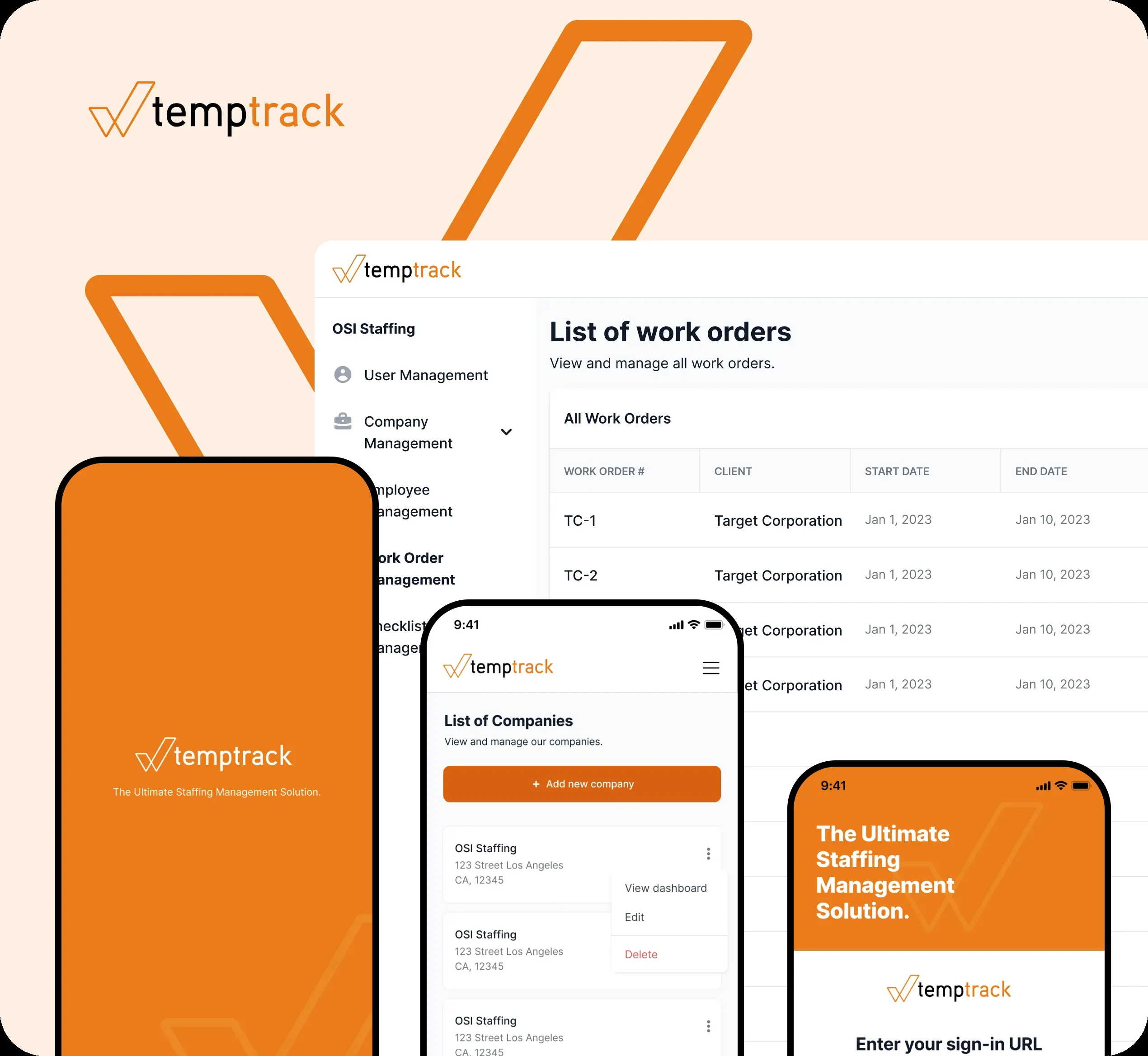 Temptrack